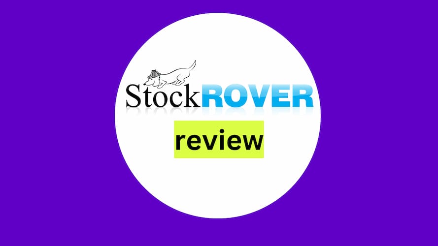 Stock Rover logo with moneywise purple and yellow colors